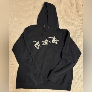 Black mens hoodie